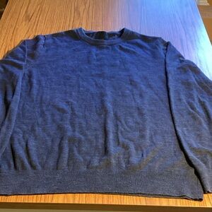 H&M Men's Navy Crewneck Sweater